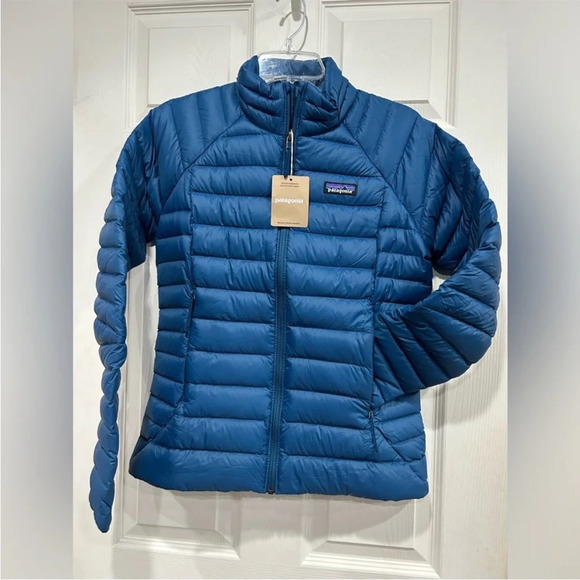 Patagonia Women’s S Small Down Sweater Puffer Jacket Lagom Blue NWT Puff Puffy - Picture 1 of 8